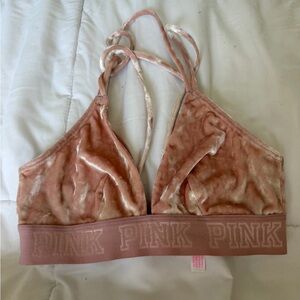 Pink - Pink Velvet Sport Bra